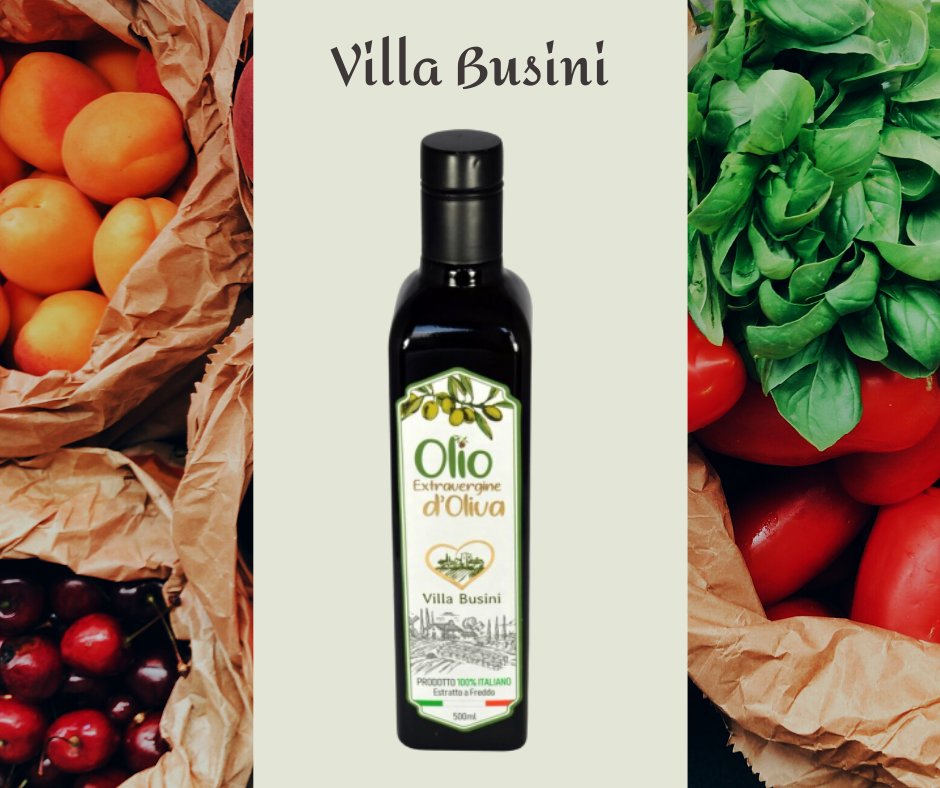 Quando si sceglie cosa mangiare, lo si fa sia per il #gusto che per la #qualità. Ma questo non vale solo per cibi che compongono i piatti principali; anche i condimenti meritano la stessa attenzione. Scegli l'#Olio #Extravergine di #Oliva VillaBusini e porta qualità a casa tua!💚