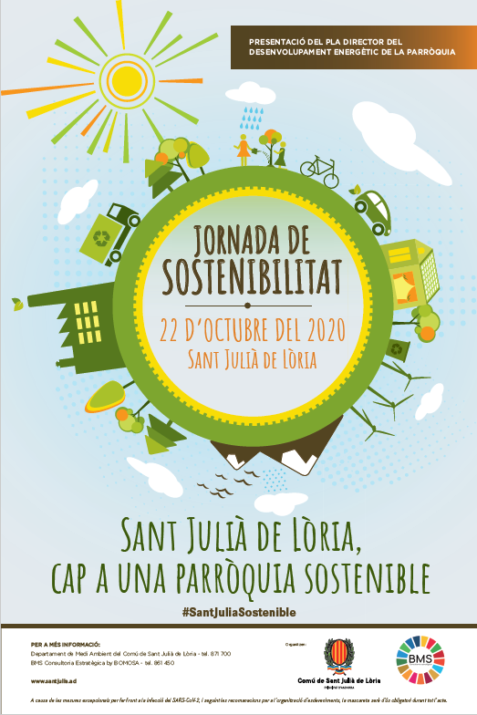 UNDATIA's tweet photo. 📅 Aquest 22 d'octubre, el Comú de Sant Julià de Lòria i BMS Consultoria Estratègica by #BOMOSA Fundació celebren la "Jornada de #sostenibilitat", al Centre cultural i de congressos lauredià d'#Andorra. No te la perdis! #mediambent #natura #SanJuliasostenible  @comusantjulia https://t.co/YjYEkAwUYd
