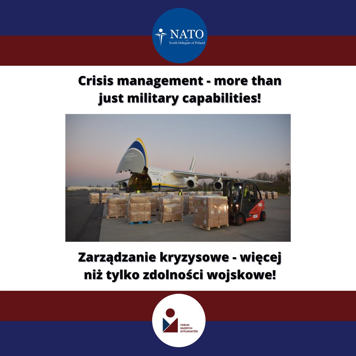NATOdelegate's tweet photo. Trzecie hasło w ramach naszego #NATOABC to Crisis Management!
Więcej na ten temat - w języku polskim i angielskim ⬇️

https://t.co/ltmUGKZ9Qv https://t.co/U9AlyZZmfA