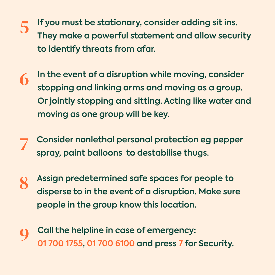 fkabudu's tweet photo. On staying safe:

Got some tips from friends in HK (our seniors in protesting) about how to stay safe. Different things will work in different locations eg sit in vs movement so try to do most, but take what works. We can't stop them coming but we can try to protect ourselves https://t.co/Z76Hg0lrqg