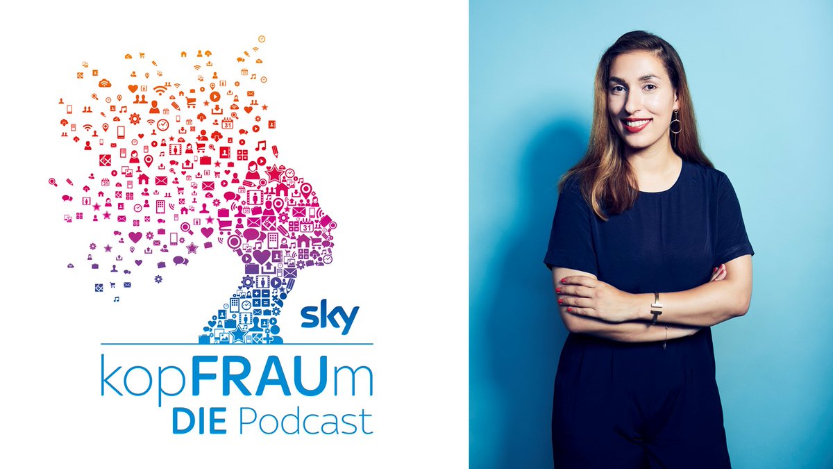 #kopFRAUm – DIE #Podcast: Ich freue mich riesig, meine  Eigenproduktion ist live! Im Mittelpunkt: Role Models, die etwas bewegen und viel zu sagen haben. Mit <a href="/TijenOnaran/">Tijen Onaran</a> steigen wir hochkarätig ein. Reinhören lohnt sich, auch für Männer! sky.de/kopfraum #Diversity