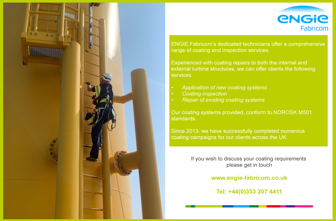 ENGIE Fabricom’s dedicated technicians offer a comprehensive range of coating and inspection services. Read more:

lnkd.in/e4NJ4dg

#coatings #inspectionservices #offshoreservices #turbines #zerocarbontransition #renewableenergy #tuesdaythoughts