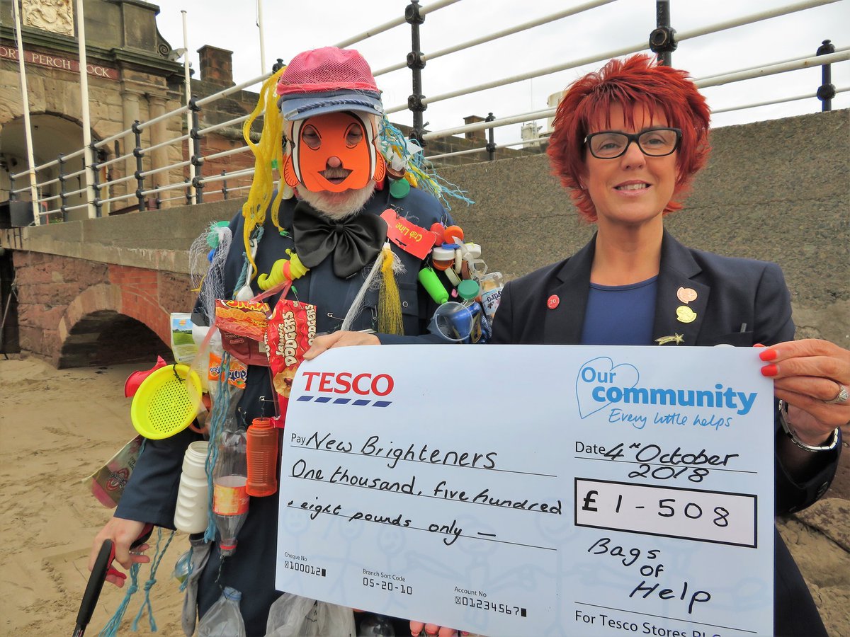 Tesco’s Bags of Help magically turns blue small discs into hard cash! Want to know more? Go to, tesco.com/bagsofhelp Happy Disc’ing #bagsofhelp @GroundworkUK The support from Tesco was instrumental in keeping us going as a volunteer group. Well done and Thank You Tesco!