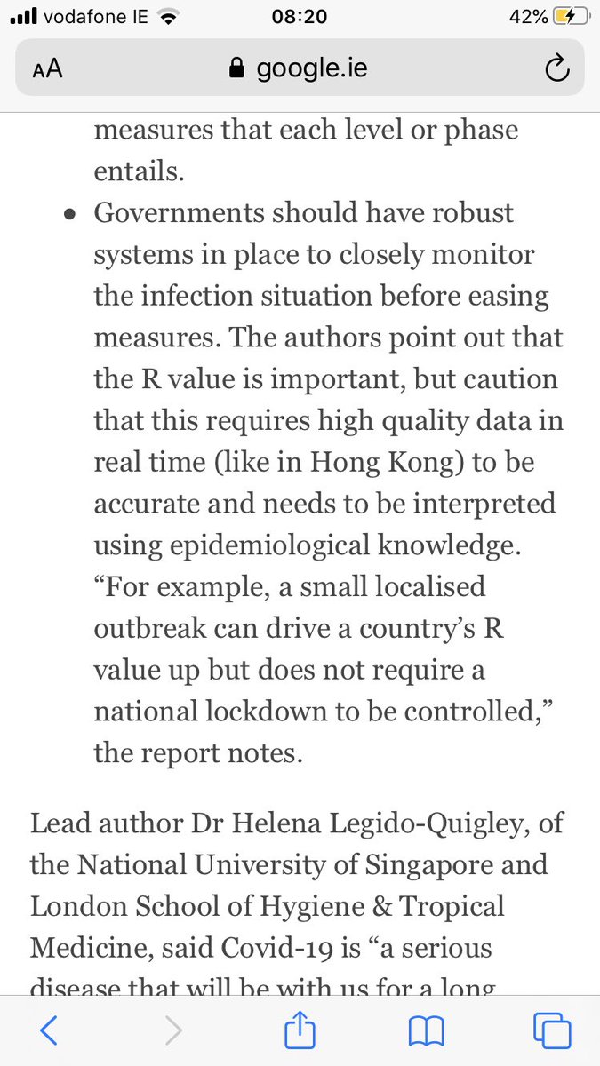 The Lancet had a paper from multiple researchers around the world looking at what countries have done well, why and if it’s replicable  https://www.thejournal.ie/covid-19-...