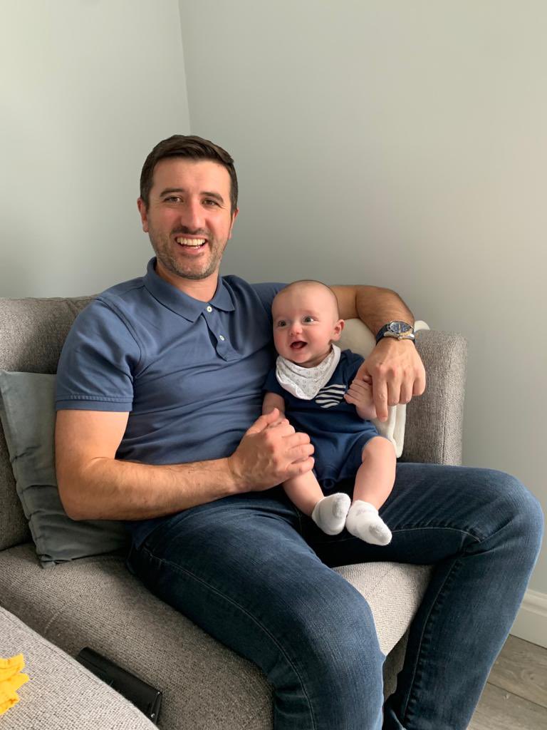 S_OUTHPAW's tweet image. #gettingbig #louis almost 6 months 💙💙💙💙