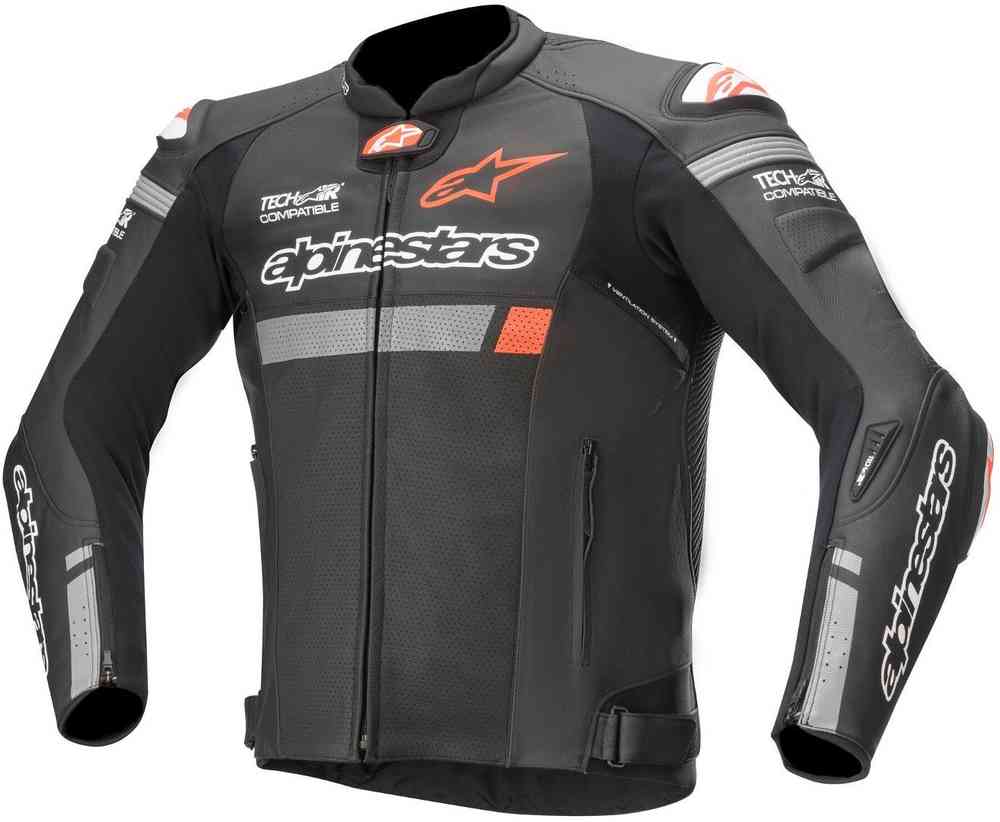 alpinestars's tweet image. #TechTuesday fact: Constructed from durable 1.3mm full grain bovine leather, the Missile Ignition Airflow Leather Jacket has extensive perforations for excellent ventilation and cooling airflow. Tech-Air® compatible, this jacket also offers class-leading impact protection 💪💪💪