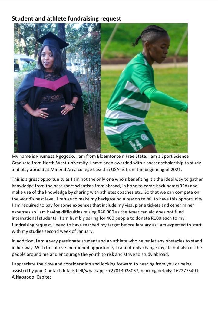 Owami_Phumeza's tweet photo. @mohale_motaung Good morning.. I am still asking for help, any amount of donations can make a difference. I feel I am running out of time as my fundraising is going slow but I believe God will pull through 🙏🥺 https://t.co/FqVpHRsh5S