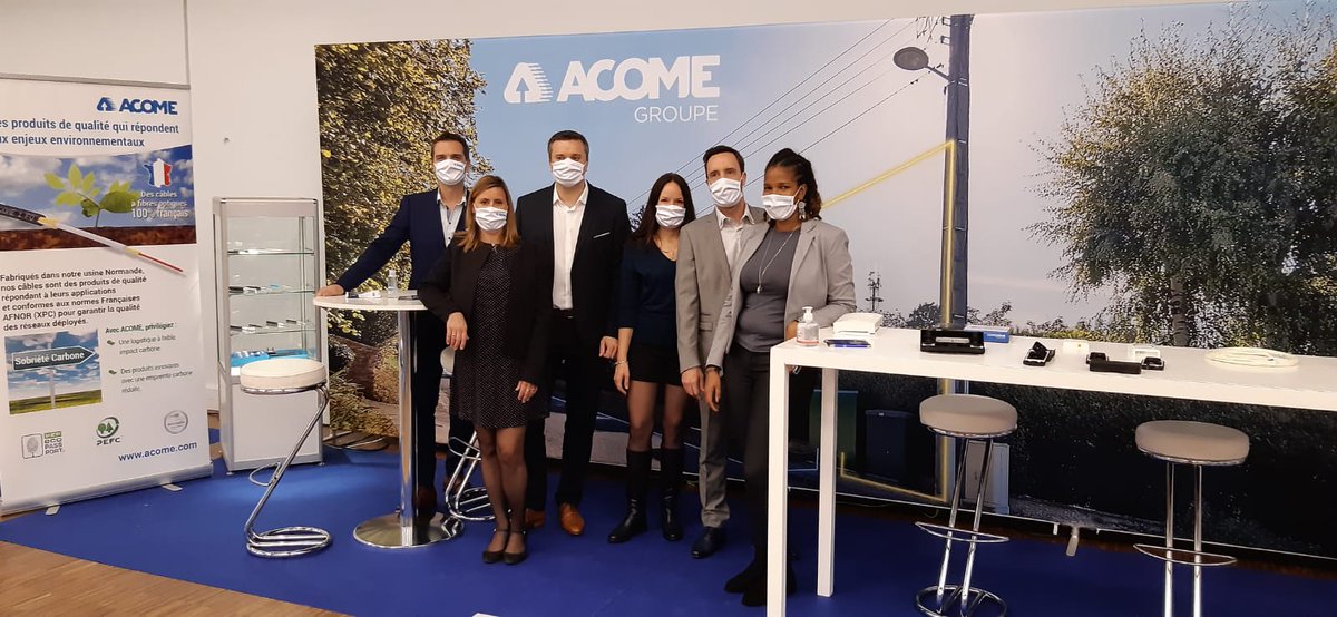 [EVENT📆] Rendez-vous aujourd'hui sur les stands ACOME et IDEA OPTICAL n°22/23 à l'#UTHD aux Sables-d'Olonne.
📢Une belle édition 2020👍 pour relier les infrastructures numériques, les usages et les territoires intelligents
📱 Programme bit.ly/343YEfW
#INFRANUM #AVICCA