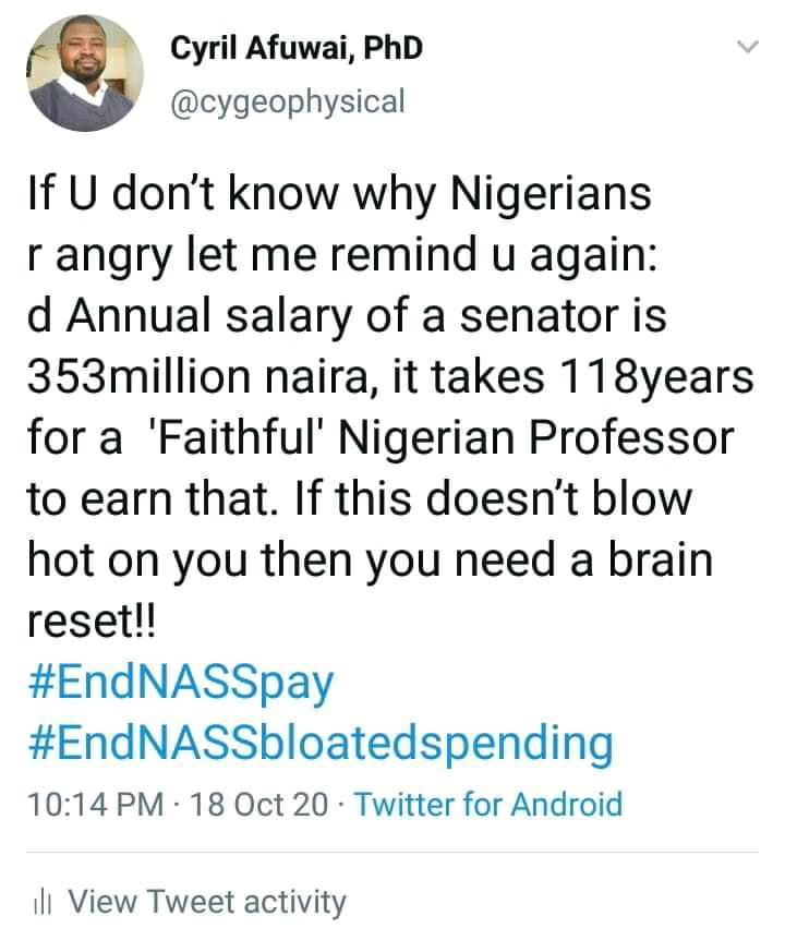 Brightsam5's tweet photo. #EndNASSbloatedspending 
#EndBadGoveranceInNigeria https://t.co/qDgs7BFEU6