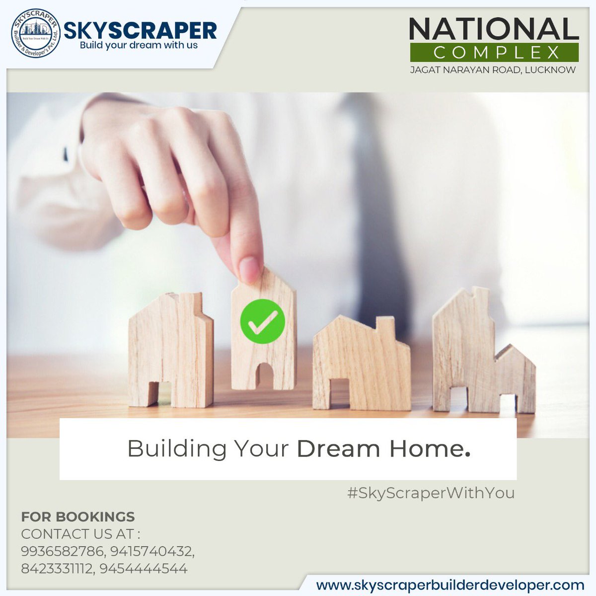 skyscraperltd's tweet photo. Wishing you a newer and safer chapter of life at National Complex.
✔ Located at Jagat Narayan Road , Lucknow
Contact us : 6389733334
9415021924
#houses #lucknowbuilders #Navaratri https://t.co/bEmDojlvaK