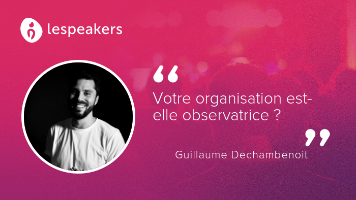 Retrouvez Guillaume Dechambenoit et les conférences de l'Agence Iro les plus demandées sur lespeaker.com 

buff.ly/3kskRKB