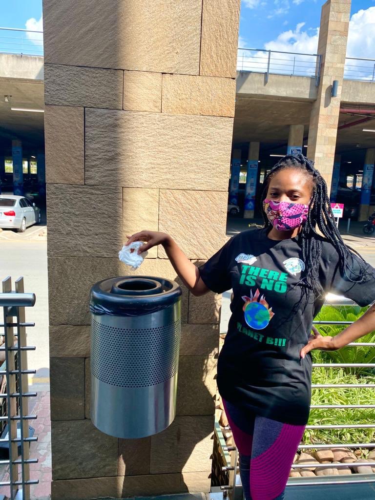 Even while I keep fit, I always make sure I manage my waste correctly! By throwing my waste in the bin, I know it will be correctly managed and my country will be one step closer to cleanliness. 
#zccn #wastemanagement
#reducereuserecylce #climatejustice