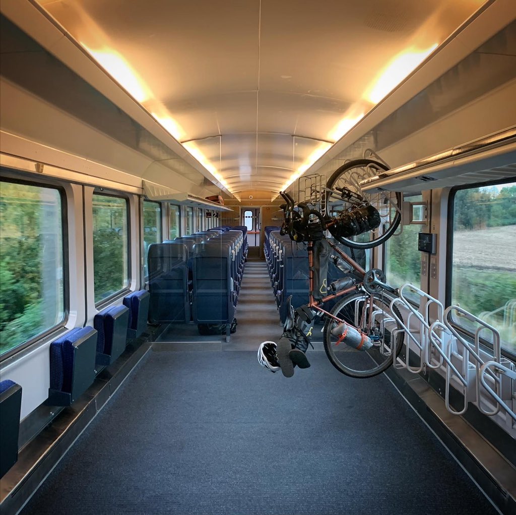 It’s amazing that I’ve traveled almost 2,000 miles in 24 hours, entirely on electric trains, most of them high-speed, through several huge mountains ranges. I can just cycle anywhere in Europe, and hop a train to get home in no time. Absolutely no need to fly in this continent.  https://twitter.com/philsturgeon/status/1318442275672891393