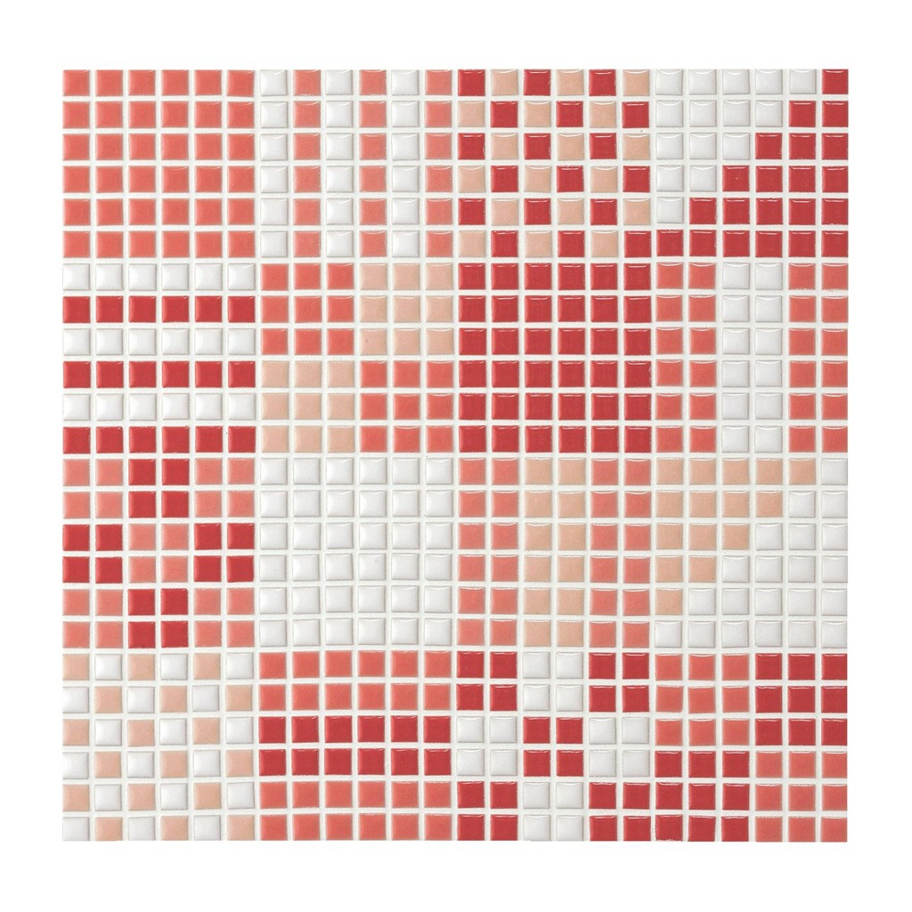 タイル通販ボウクス タイルマーケット モザイク Offセール開催中 名古屋モザイク アートモザイク施釉10角 T Co Adahzcpszn 豊富なカラーが魅力のアートモザイク施釉タイプ お好みの配色でのパターン アートとして自在な表現 イメージ