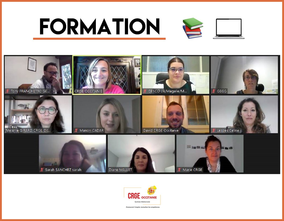 [Formations 📚]

👉 Aujourd’hui se tient la deuxième session 100 % en Visio de la formation "Droit Social niveau 2", animée par Diane MALLET de <a href="/PVB_Avocats/">PVB Avocats</a> ! 💻🗣
 
#GEGG #GEMME34 <a href="/GE4Saisons/">GE4Saisons</a> <a href="/GaronneEmploi/">GaronneEmploi</a>
#GESCO 

#GE #CRGEOccitanie