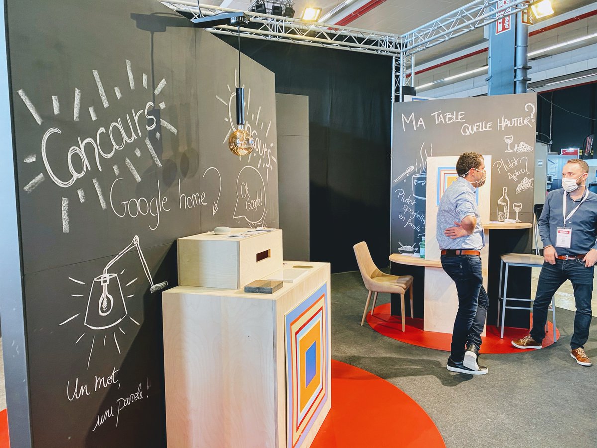 A safe way of saying 'Hi' again in real life: the F2F event Batireno in Namur had the pleasure to bring exhibitors and visitors safely together these last few days. Creating safe spaces to meet and do business Thank you for joining!  
Read more: bit.ly/3jglEMW
#easyfairs