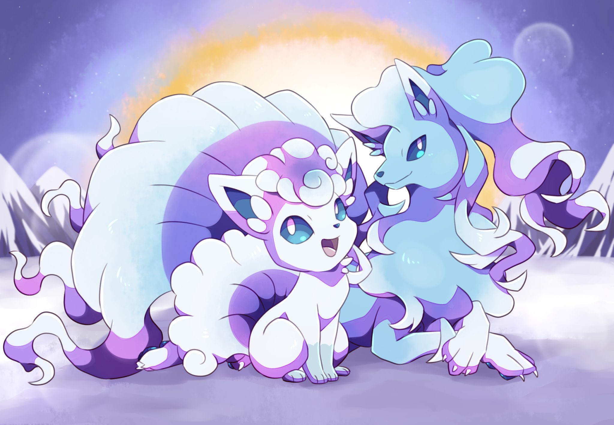 ケチョンさん アローラロコンキュウコン T Co Sj4qxpdtz5 Twitter