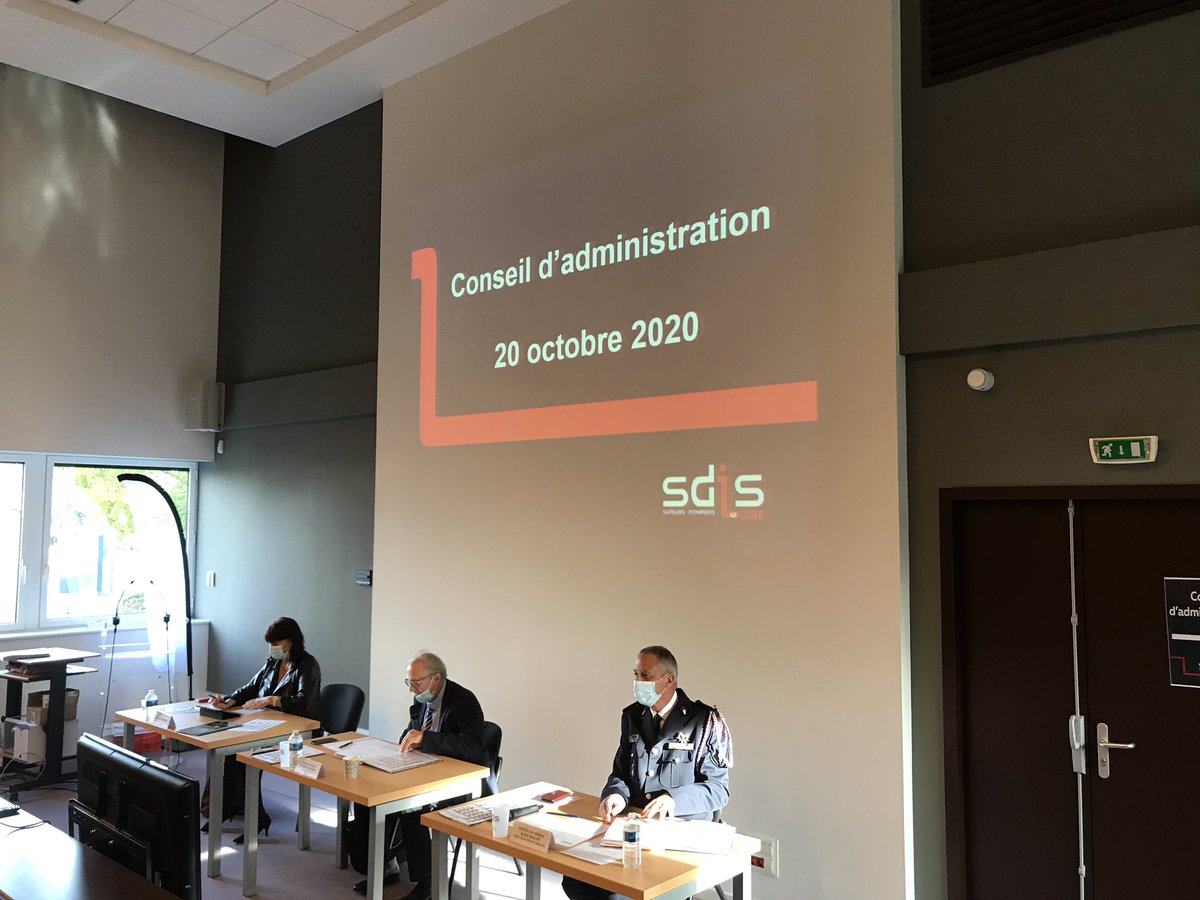 sdis42's tweet image. #instances Ce matin au #sdis42 : séance d’installation du nouveau conseil d’administration. ➡️ Le président @Dep_Loire42 salue les nouveaux membres élus suite au renouvellement des conseils municipaux ainsi que les représentants du personnels.