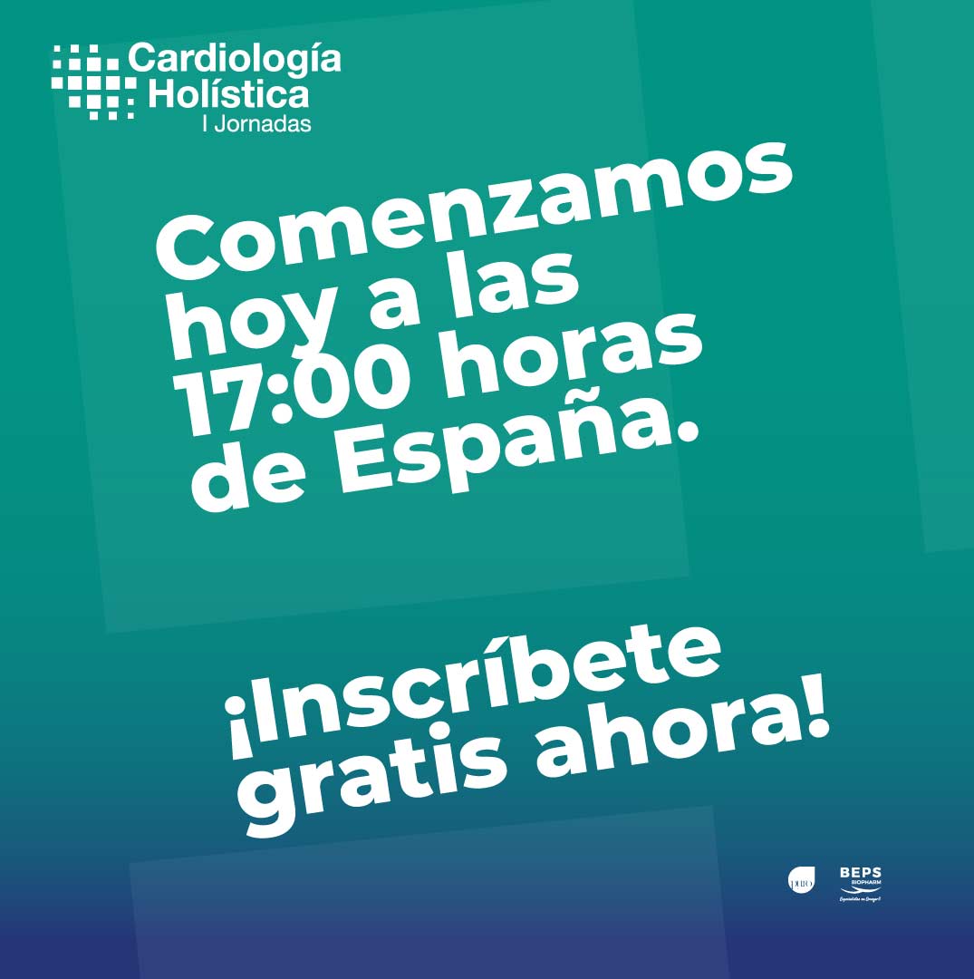 Compartimos con todos la alegría de un sueño cumplido que esperamos aporte un grano de arena a la gestión de nuestra salud.

¡Nos vemos a las 17:00 h!

#jornadasmédicas
#cardiologiaholistica
#cardiologia
#salud
#octubre