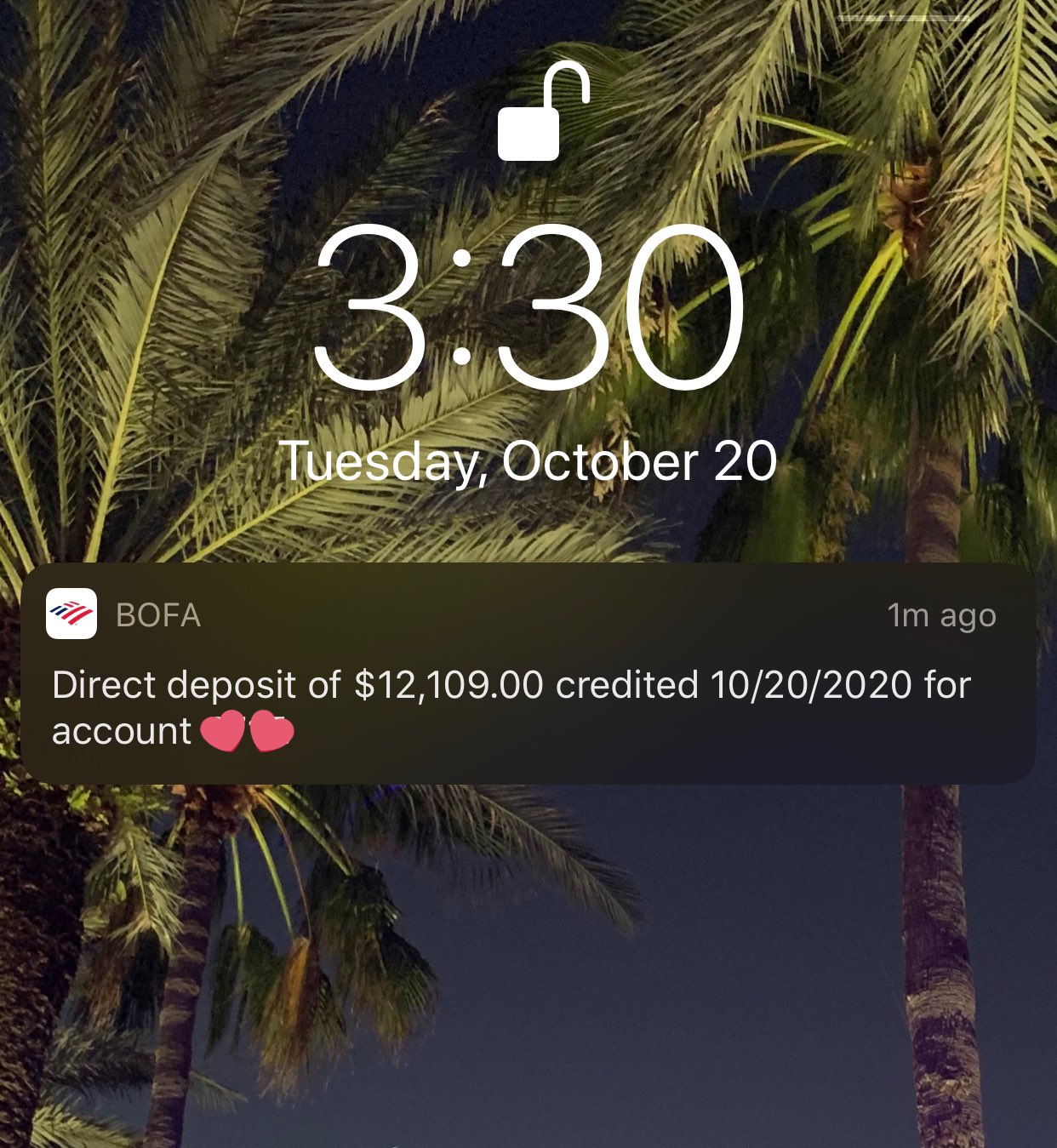 I love my weekly 5 digit deposits 💫 https://t.co/uCzx71bD2p