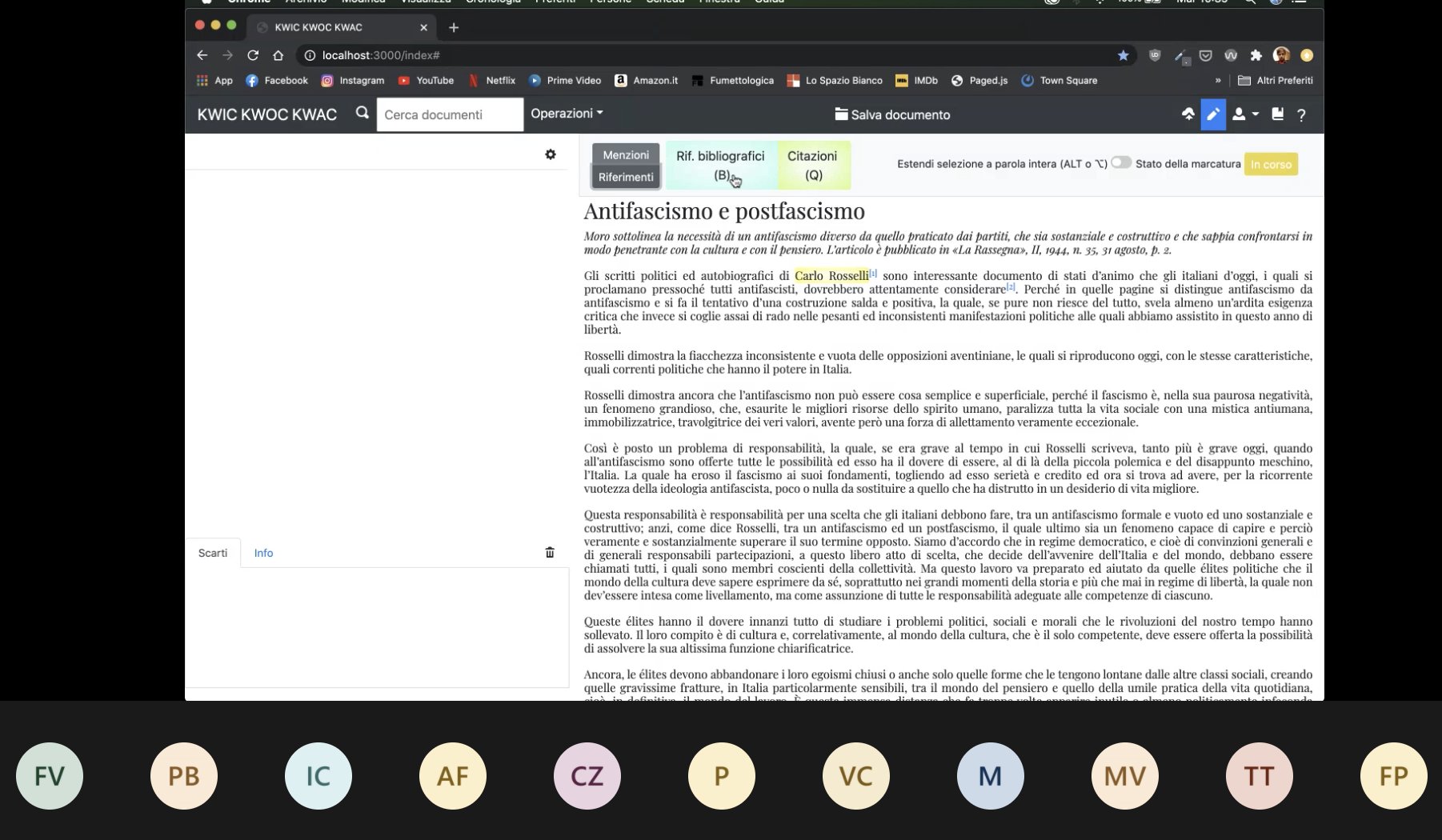 Dh Group At Fbk Attending Online Training To Annotate Aldo Moro S Archive With History Scholars And Technical Staff From Unibodhdk Digitalhumanities Digitalhistory T Co Hzyvfzfqaf Twitter
