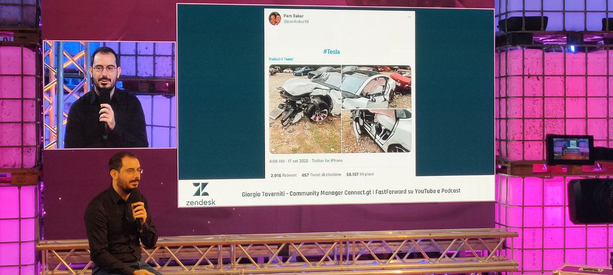 WMFWeMakeFuture's tweet photo. #20ottobre #CCM2020 @giorgiotave ci parla dei vantaggi di una community per il Customer Care! https://t.co/HLc1YORZZc