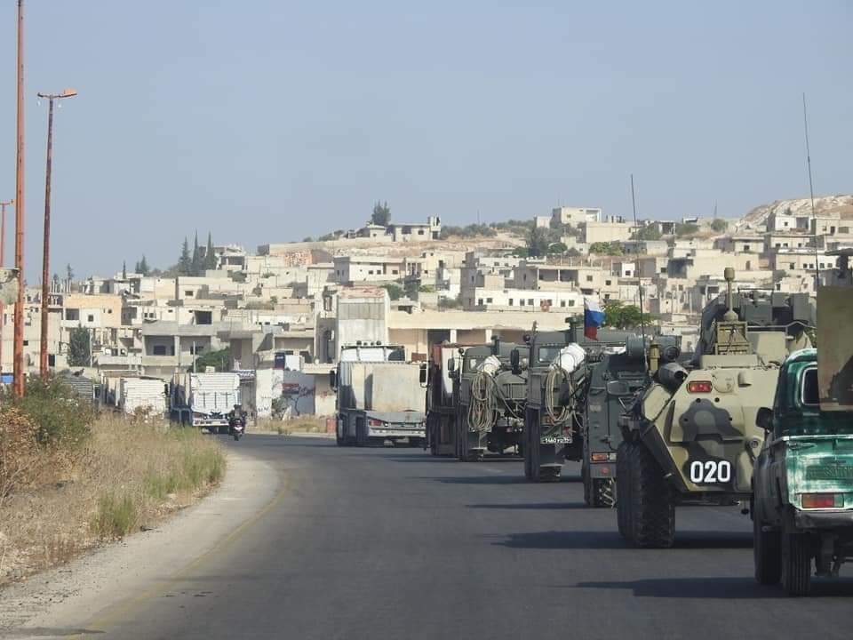 Turkish forces evacuate the observation point in Morek city #Syria #Idlib