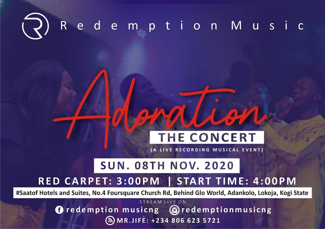 JifeJosiah's tweet photo. Its the gathering of believers
#Adorationtheconcert #ADORATION20 #Redemptionmusic #Redemptionmusichouse #Lokoja #ATC #AC20 #Goodmusic ##Jesus #Goodnews #Redemption # #salvation #healing
#Wepray #Wesing #endsars #EndPoliceBrutalityinNigeraNOW #Jesusisglorified #Kogistate #lokoja https://t.co/92zRgzL3D3