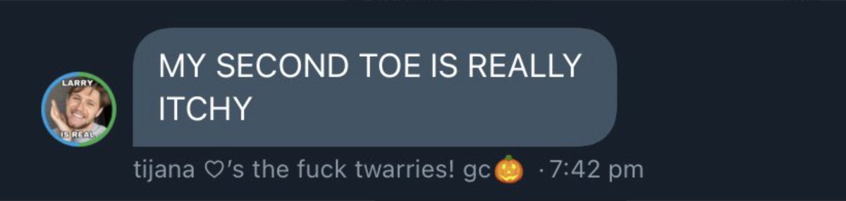 tijana's itchy toes; a thread