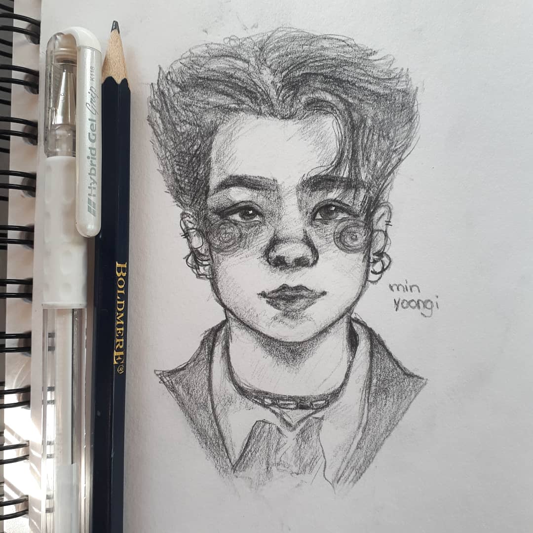 Posted a new drawing on Instagram make sure to check it out! @BTS_twt #bts #MinYoongi #fanart #btsfanart #lilmeowmeow https://t.co/z705v7pw2n
