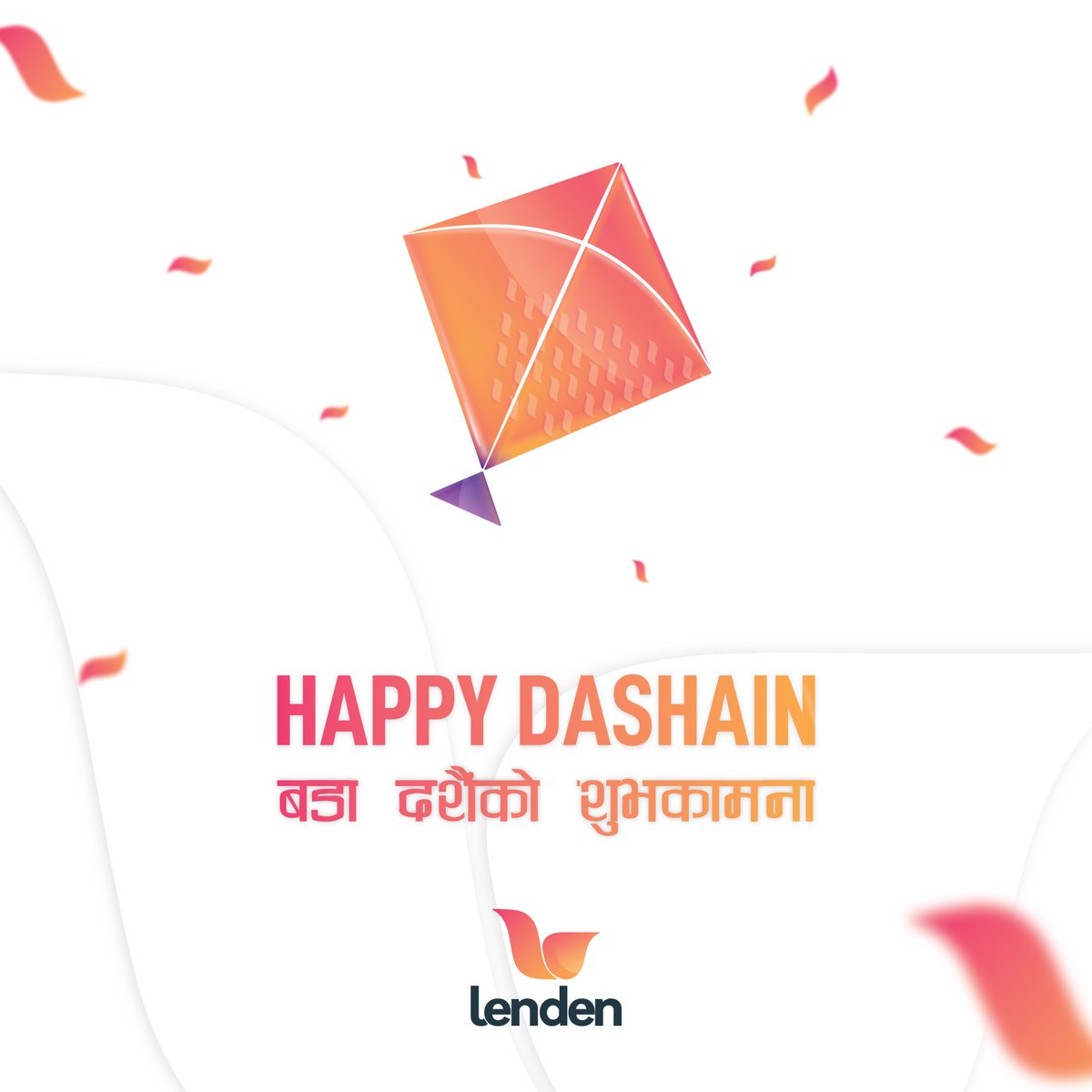 lenden_sewa's tweet photo. Wishing everyone a very HEALTHY Dashain! 🎉
May this celebration bring in new hopes, prosperity, good health, and happiness to all of you and to your families.🥰
Best wishes to everyone from Lenden❤️
#dashain #staysafe #lenden https://t.co/ik76tMqWen
