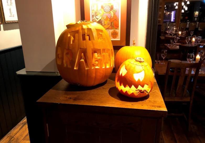 dragon_pub's tweet photo. We are getting into the Halloween spirit here at The Dragon! 🎃 https://t.co/G7PXtyNlvf