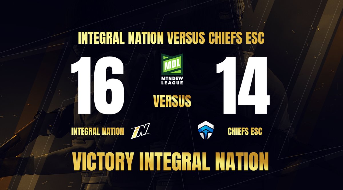 IntegralNation's tweet image. Absolutely awesome performance by the boys as they give @ChiefsESC their first loss of the #MDL League!

We now take on @RoosterCS - Tune in and show your #iNation support - twitch.tv/jay_tb