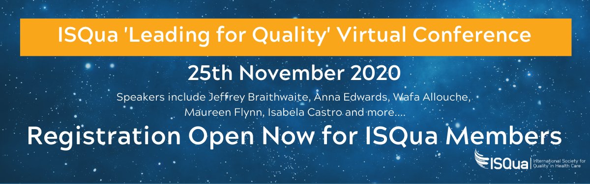 ISQua's tweet photo. Attention #ISQuaMembers you should have received an email with your pre-sale tickets for the next ISQua #VirtualConference.
Tickets are limited so make sure you get yours early!
General Sale begins on Friday 23rd October
#MembershipBenefits #Benefits #CheckYourEmails #MedTwitter https://t.co/jyBujBiM8j