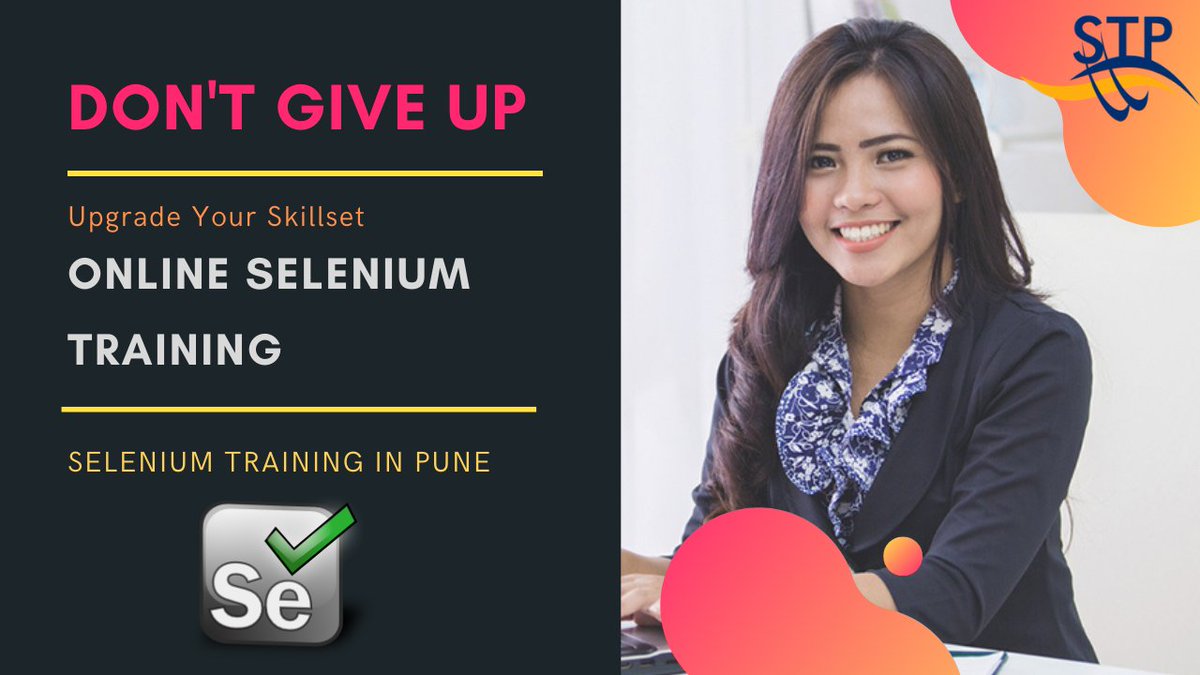 PuneSelenium's tweet image. Start your career in Selenium with SeleniumTrainingInPune. Selenium institte is amongst Top 10 institutes for selenium training.We have Trained and certified faculty. Visit us at seleniumtraininginpune.com
Call us @+91 7410073340
#Selenium #Seleniumtraining #Seleniumtraininginpune