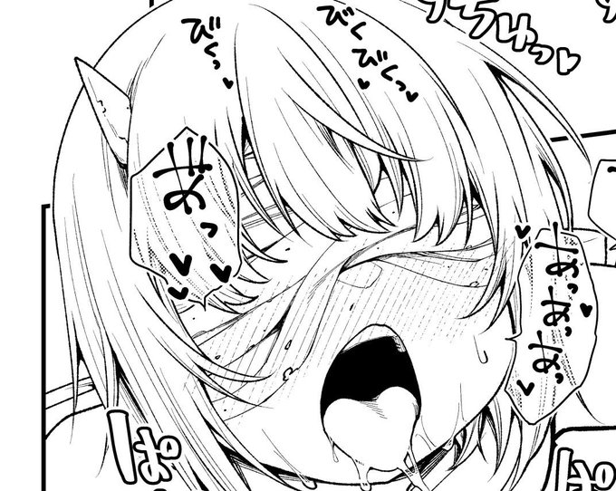 ちいさいこのまんがをかいてます。 