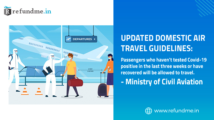Fly relief for patients recovered from Covid-19: Show your Covid-19 recovered certificate and you are free to travel.

#airtravel #COVID19 #TravelNews #travelupdate #coronavirus #passengerrights #airline #airport #refundmein <a href="/DGCAIndia/">DGCA</a> <a href="/MoCA_GoI/">MoCA_GoI</a>