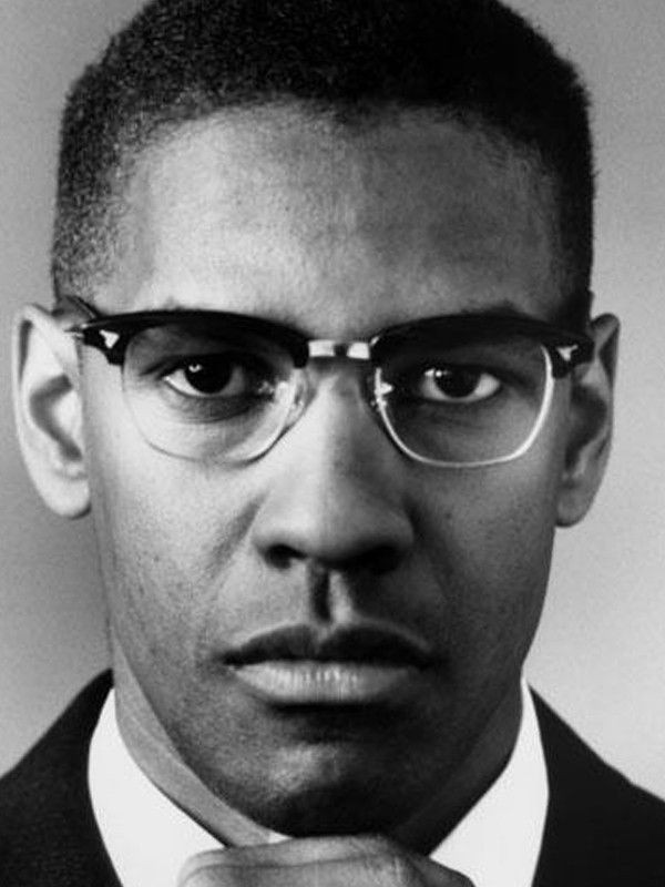 Denzel Washington as Malcolm XMalcolm X // 1992