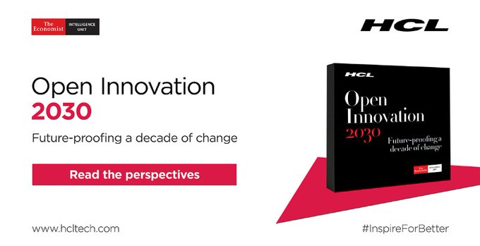 HCL_AeroDef's tweet photo. From the COVID-19 crisis to climate change, economic recessions to technological disruption. Presenting our thought leadership curation with @TheEIU. Know more on #InspireForBetter: https://t.co/oUeNhXNmp8 #OpenInnovation 2030 #InspireForBetter https://t.co/VfWDMJILfj