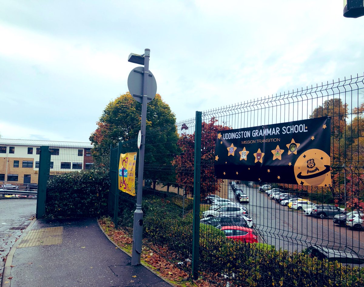 🌟🚀 🤳 Prize for the first selfie with our <a href="/UGSchool/">Uddingston Grammar School</a> banner!!! 🚀🌟
