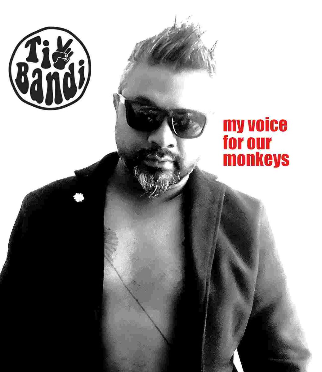 Gino Michael De Virassamy, band leader of Ti Bandi, speaks out for monkeys of Mauritius. 