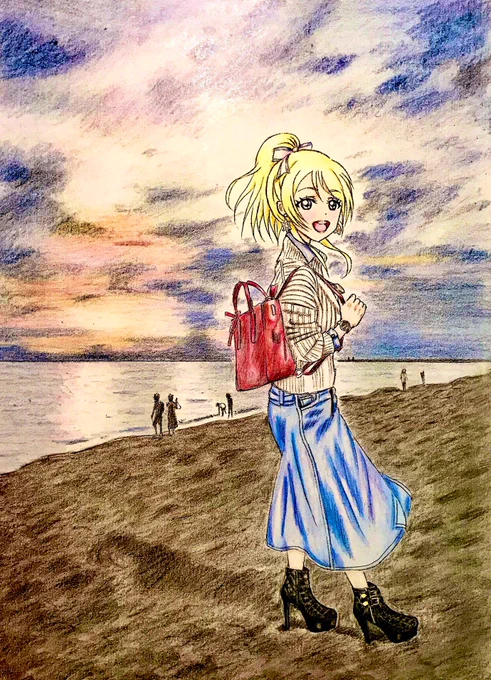 去年の作品ですがエリチおめでとう?✨
#絢瀬絵里生誕祭2020
#絢瀬絵里誕生祭2020
#lovelive 