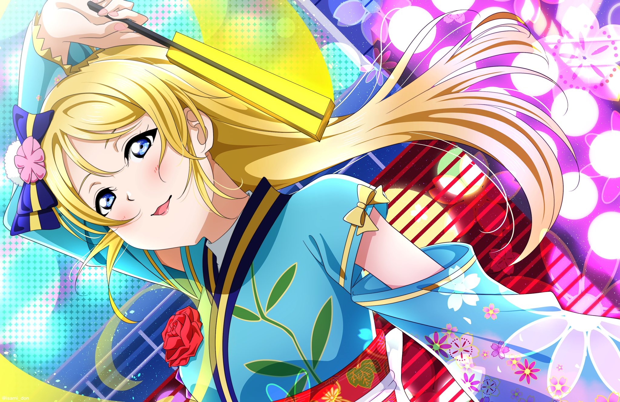 ラブライブ！絢瀬絵里　カーテンクロス　Angelic Angel!! Collectible Cards/Card]Love Live! School Idol Project - Eri
