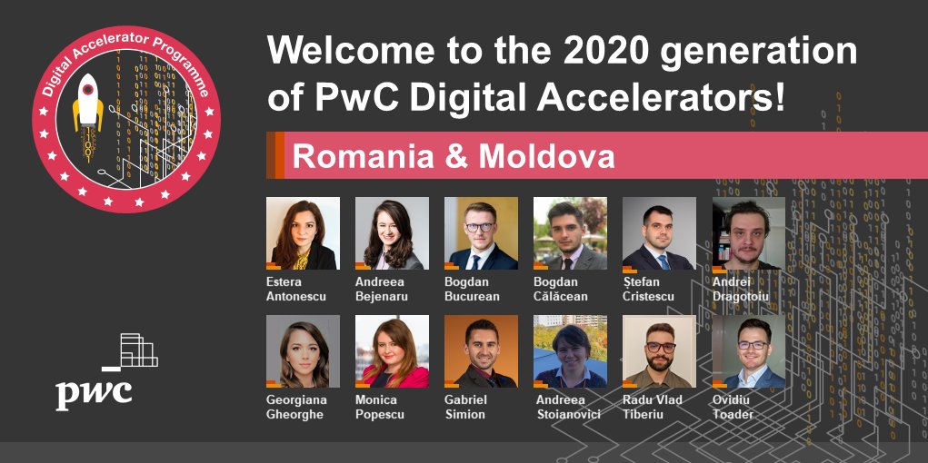Time for Lift-off for the 2020 <a href="/PwCCEE/">PwC Central and Eastern Europe</a> Digital Accelerators! Congratulations to the 12 people representing our firm on this digital upskilling journey. Meet the Digital Accelerators. #PwCProud #NewWorldNewSkills