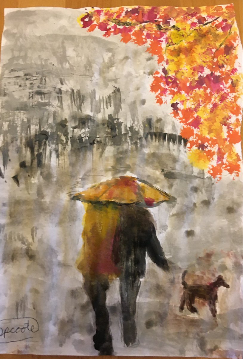 Wath_ArtDesTech's tweet image. A beautiful artist homework from Oliver Coote. 
#leonidafremov #teamwath #arthomework #art #ks3 #talent