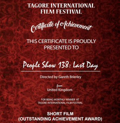 PeopleShow's tweet photo. Another win #138 #LASTDAY 🏆  #BestShortFilm @tagorefilm

Congrats to all who worked on it inc @gbbrierley @TyroneHuggins #FionaCreese @worralljessica @sadielook @EmmaTompkins #GeorgeKhan #RobKennedy #JonathanBloom @MsWillcocks @RoehamptonUni 

WATCH HERE: https://t.co/vwdc95Dbfd https://t.co/dzTDpyDx94