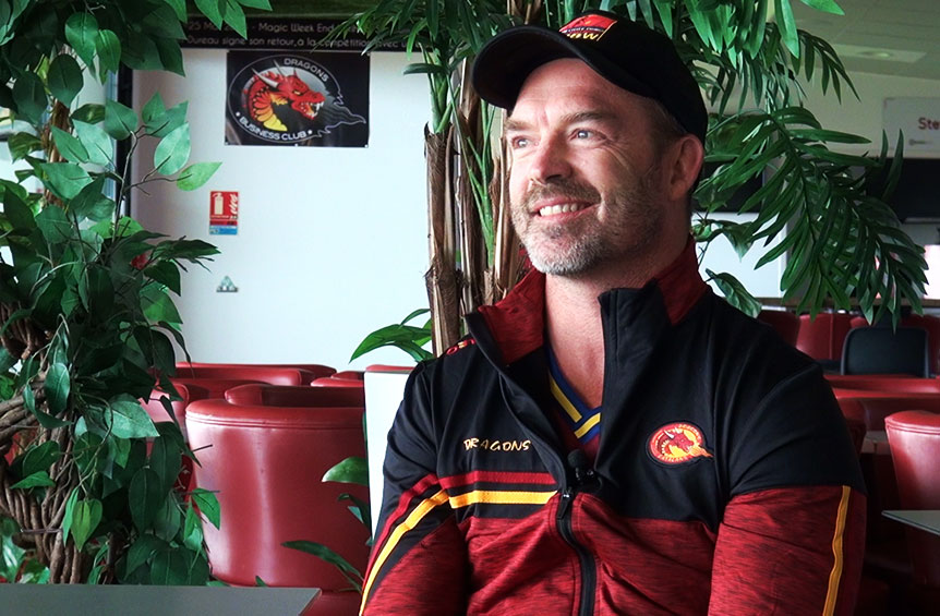 DragonsOfficiel's tweet photo. Justin Murphy nous accorde sa 1ère interview en tant qu'entraîneur de St Estève-XIII Catalan

📽️ https://t.co/qvb33EGhUA https://t.co/nK1cmazl9G