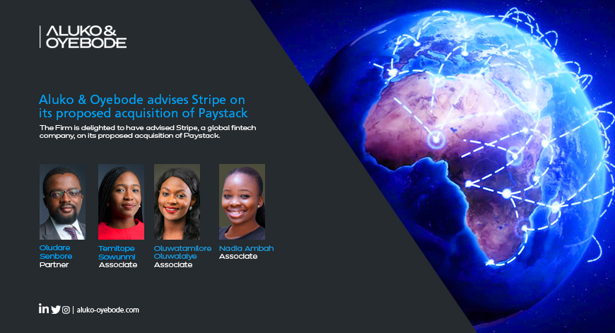 Aluko_Oyebode's tweet image. Aluko & Oyebode advises @Stripe on its proposed acquisition of @Paystack. Read more: bit.ly/3dIyanj.
#Paystack #Nigeria #Fintech #Stripe #PaymentSystems
