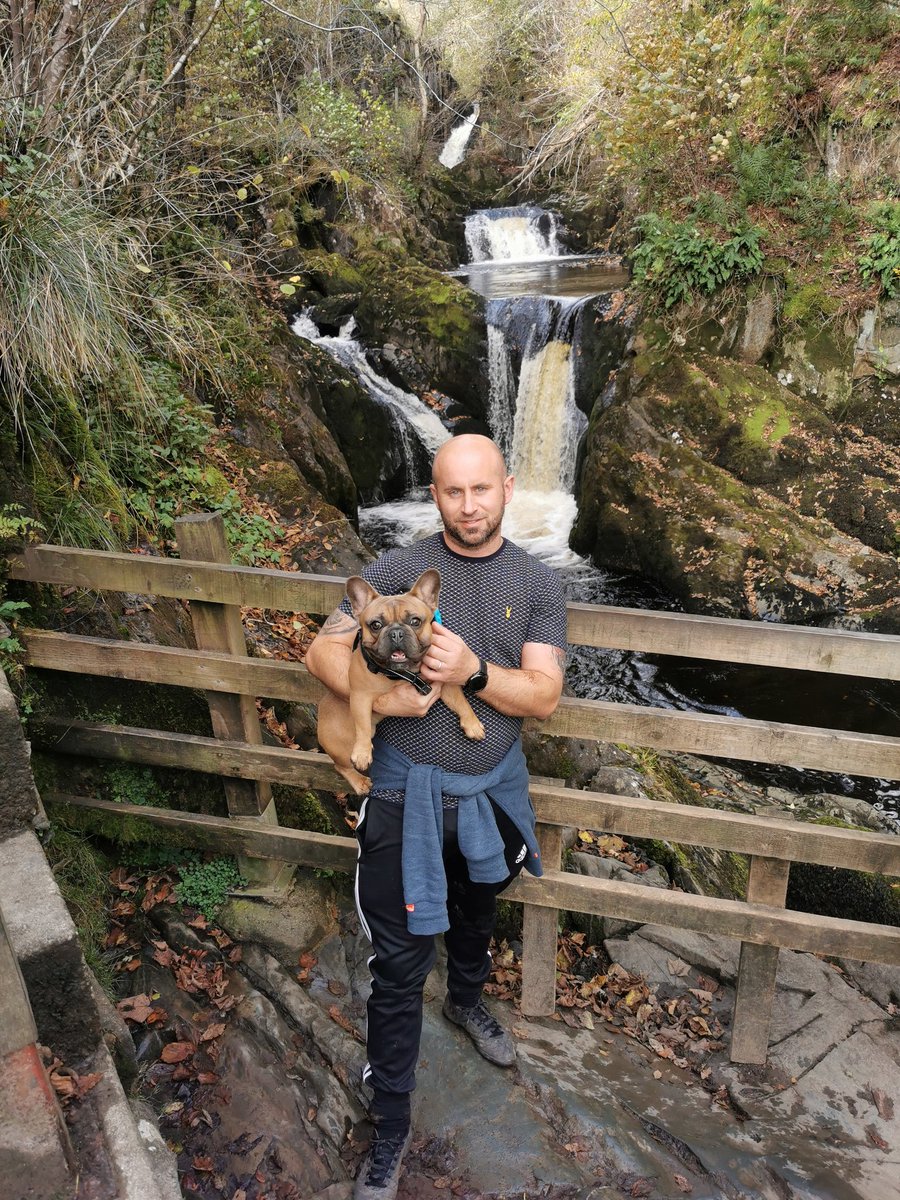darrennorton60's tweet photo. #ManAndHisDog #IngletonWaterfallTrail #YorkshireDales https://t.co/wfE10pjskk
