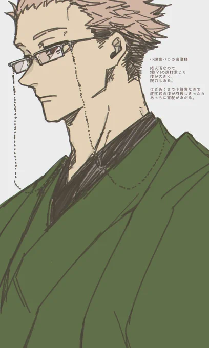 小説家パロディの宿儺様先生… 